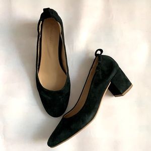 🌼 Frank & Oak Suede Heels